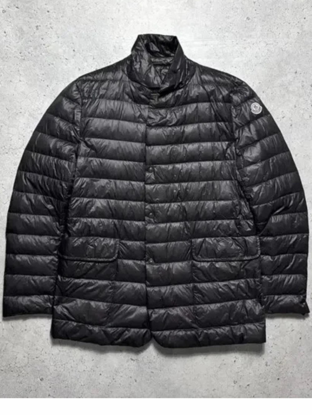 Moncler Black Quilted Puffer Jacket
